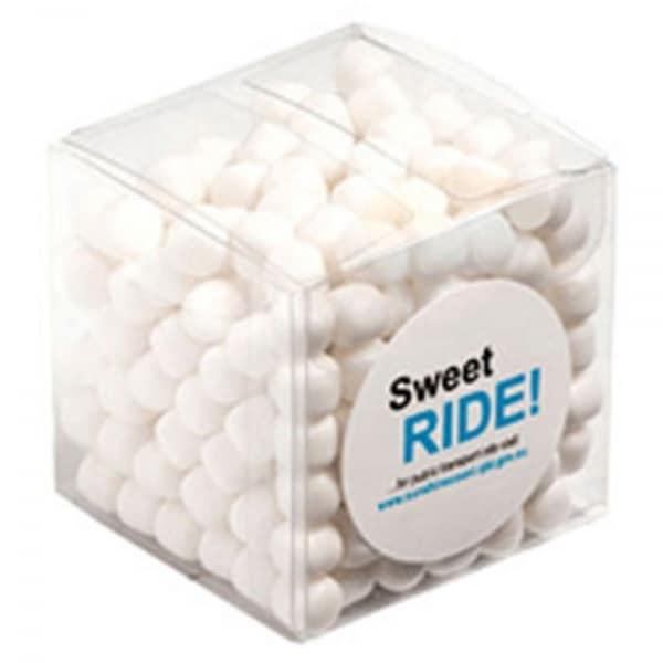 Branded Promotional Chewy Mints In Cube 110G