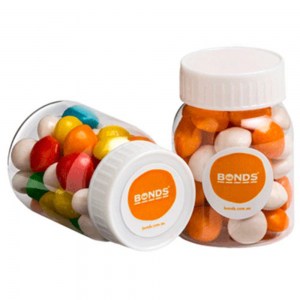 Branded Promotional Baby Jar with Chewy Fruit 50g