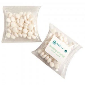 Branded Promotional Mints in Pillow Pack 50g
