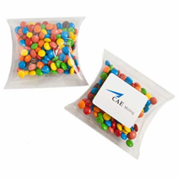 Branded Promotional M&Amp;Ms In Pillow Pack 50G