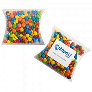 Branded Promotional M&Ms in Pillow Pack 100g