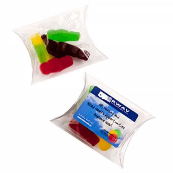 Branded Promotional Jelly Babies In Pillow Pack 20G