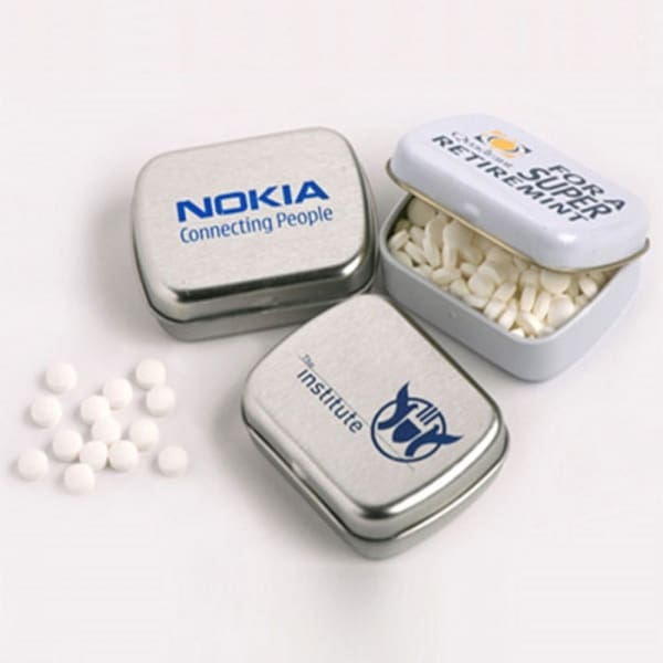 Branded Promotional Small Rectangle Tin