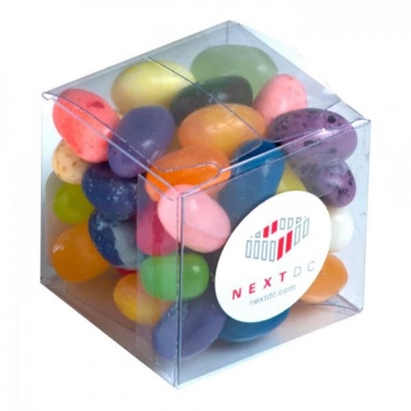 Branded Promotional Jelly Belly Jelly Beans In Cube 60G
