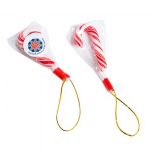 Branded Promotional 4g Candy Canes 5cm