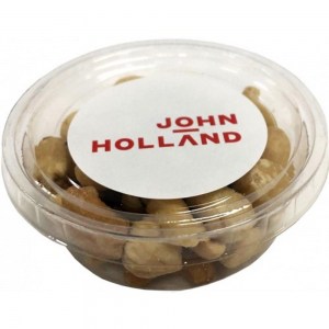 Branded Promotional Tub filled with Mixed Nuts 30g