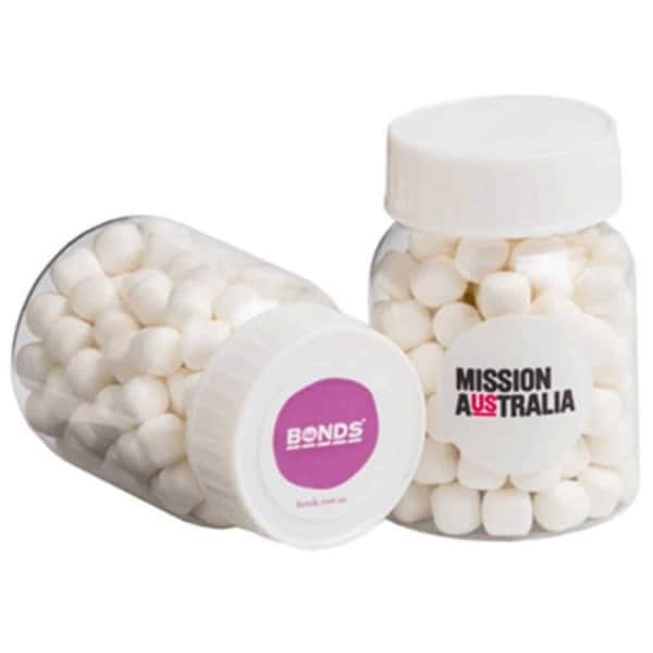 Branded Promotional Baby Jar With Mints 50G