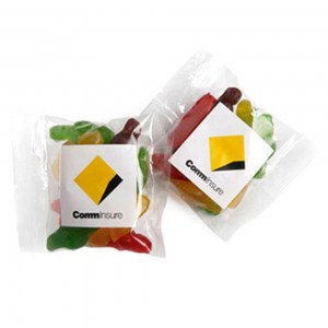 Branded Promotional Jelly Babies Bag 50g