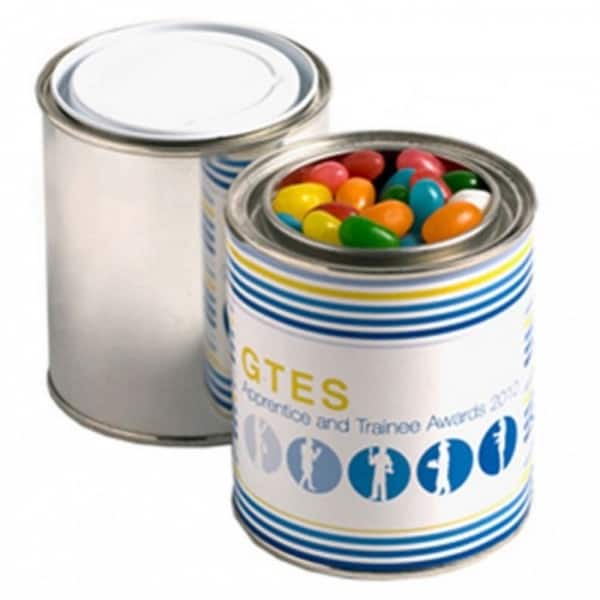 Branded Promotional Paint Tin With Jelly Beans 225G