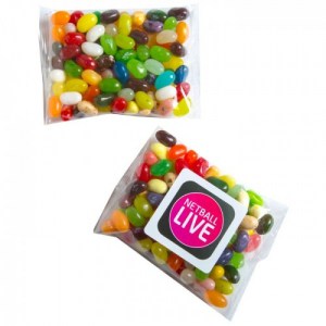 Branded Promotional JELLY BELLY Jelly Bean Bags 100g