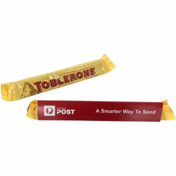 Branded Promotional Toblerone 50g with Sleeve