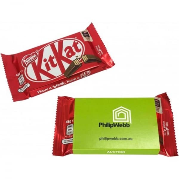 Branded Promotional Kitkat 45G With Sleeve