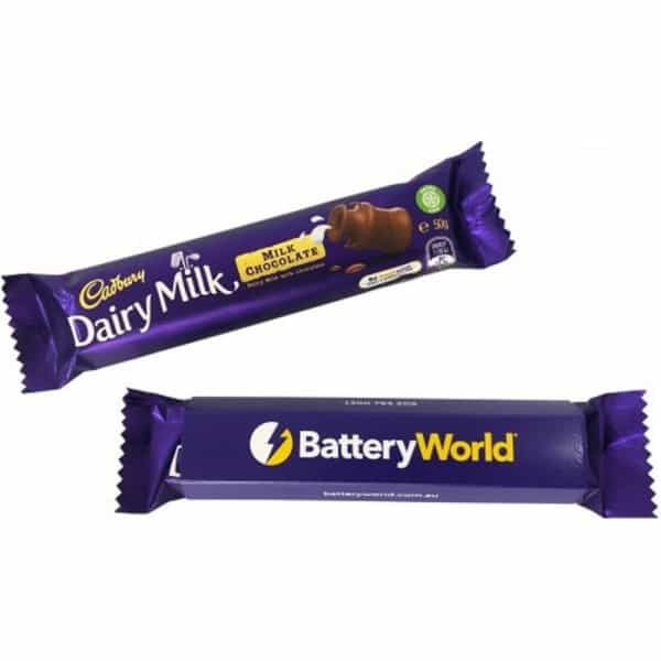 Branded Promotional Dairy Milk 50G With Sleeve