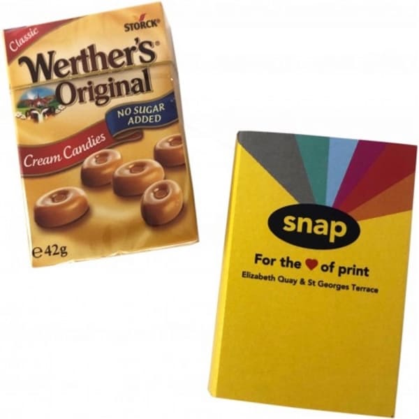 Branded Promotional Werther'S Original 42G Box With Sleeve