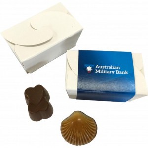 Branded Promotional 2 Pack Petite Choc Box