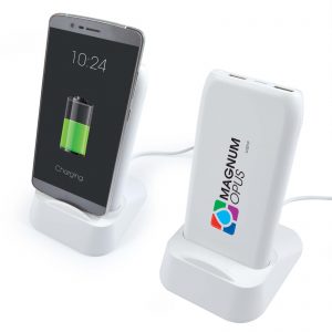 Branded Promotional Boost Wireless Power Bank  / Charging Station