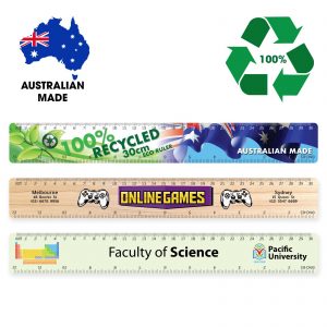 Branded Promotional Recycled Eco 30cm Ruler