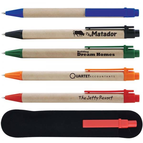 Branded Promotional Matador Cardboard Pen