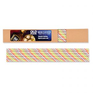 Branded Promotional Buzz Paper Straws