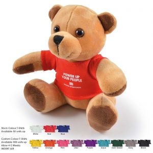 Branded Promotional Honey Plush Teddy Bear