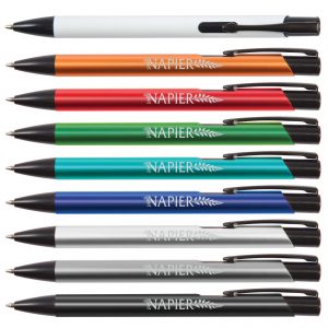 Branded Promotional Napier Pen (Black Edition)