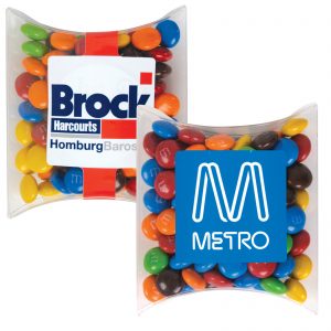 Branded Promotional M&M's in Pillow Pack