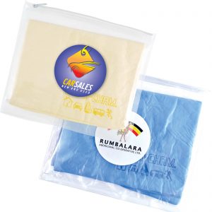 Branded Promotional Supa Cham Chamois in Pouch