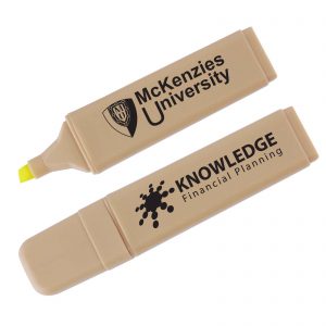 Branded Promotional Recycled Highlighter