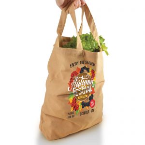 Branded Promotional Enviro Supa Shopper Short Handle Bag
