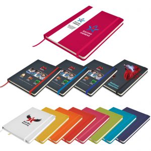 Branded Promotional Venture A5 Notebook