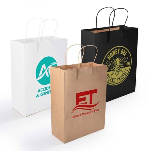 Branded Promotional Express Paper Bag Medium