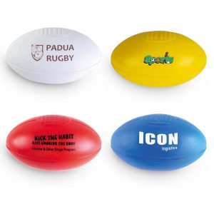 Branded Promotional Football Stress Reliever