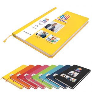 Branded Promotional Genesis A5 Notebook