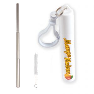 Branded Promotional Sippy Telescopic Straw