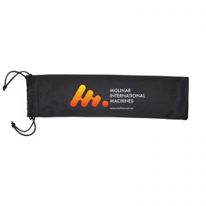 Branded Promotional Microfibre Drawstring Pouch