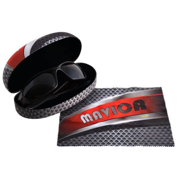 Branded Promotional Hard Sunglasses Case With Lens Cloth