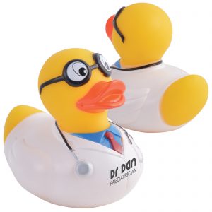 Branded Promotional Doctor Quack PVC Bath Duck