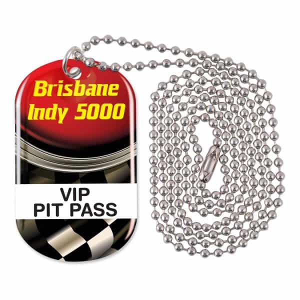 Branded Promotional Dog Tag Neck Chain