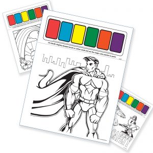 Branded Promotional Picasso Paint Sheets
