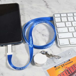 Branded Promotional Lumen Lanyard Cable