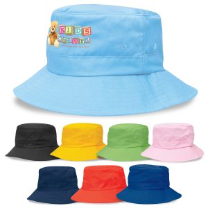 Branded PromotionalKids Twill Bucket Hat w/Toggle