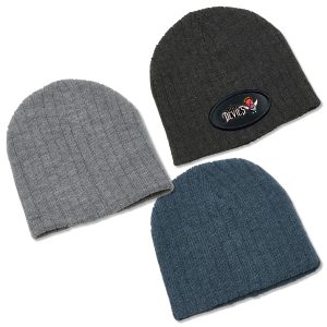 Branded PromotionalHeather Cable Knit Beanie