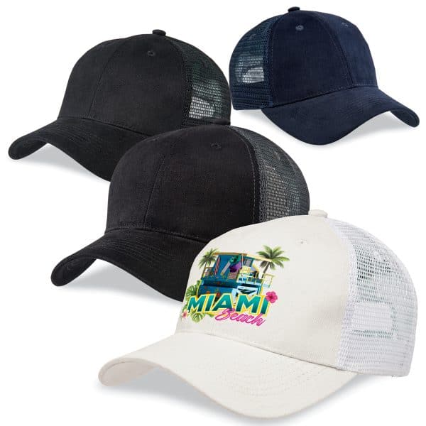Branded Promotional Premium Soft Mesh Cap