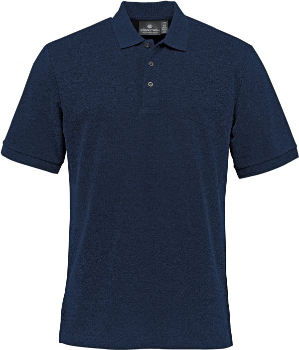 Branded Promotional Men'S Nantucket Stretch Pique Polo