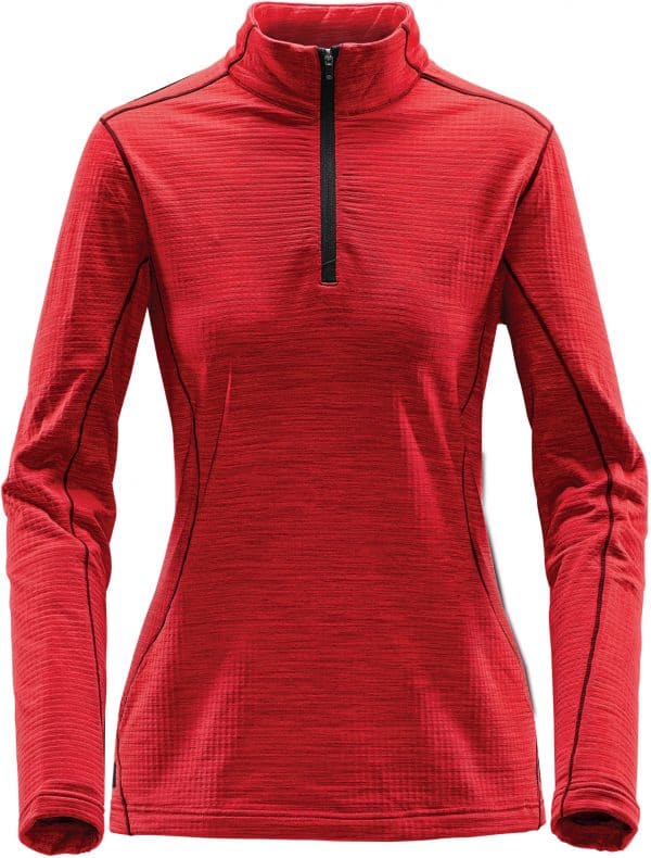 Branded Promotional Women'S Base Thermal 1/4 Zip