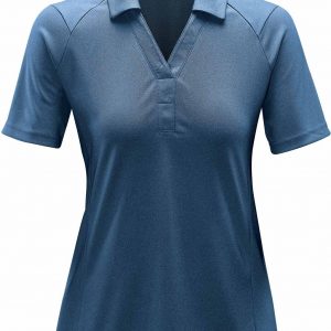 Branded Promotional Women's Mistral Heathered Polo