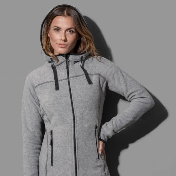 Branded Promotional Women'S Active Power Fleece Jacket