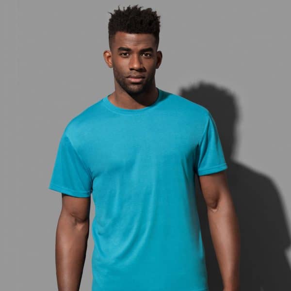 Branded Promotional Men'S Active Cotton Touch