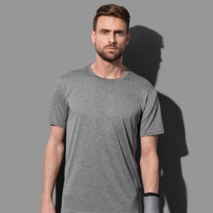 Branded Promotional Men's Recycled Sports-T Move