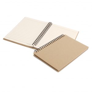 Branded Promotional Eco A5 Notebook Stone Paper Spiral Bound